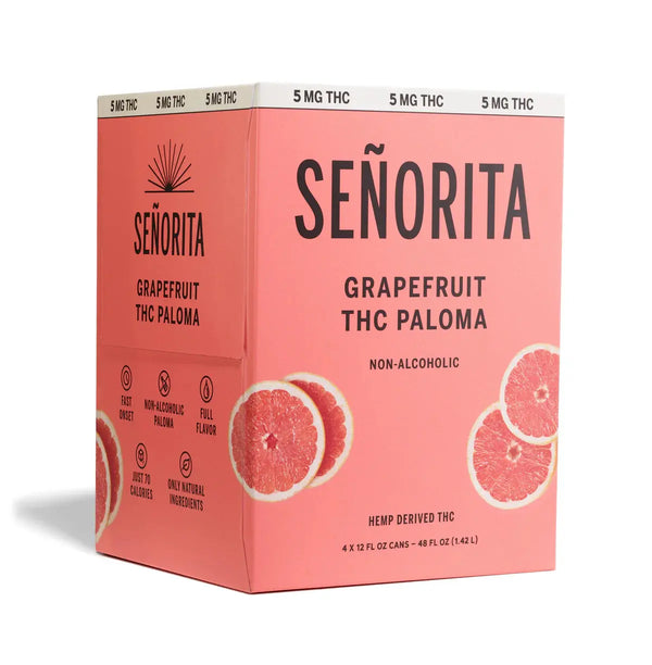 Senorita THC Drink - Refreshing Paloma Flavor - East Atlanta Village Smoke,  Vape, and CBD