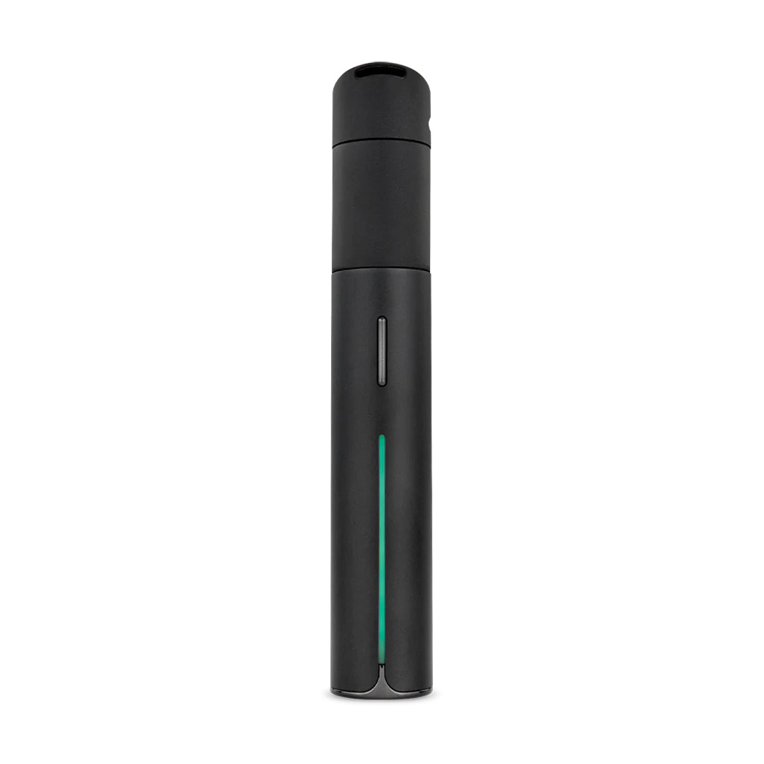 Puffco Pivot vaporizer by Smoke Drop, sleek portable device with a modern design, featuring a compact body and glass mouthpiece.