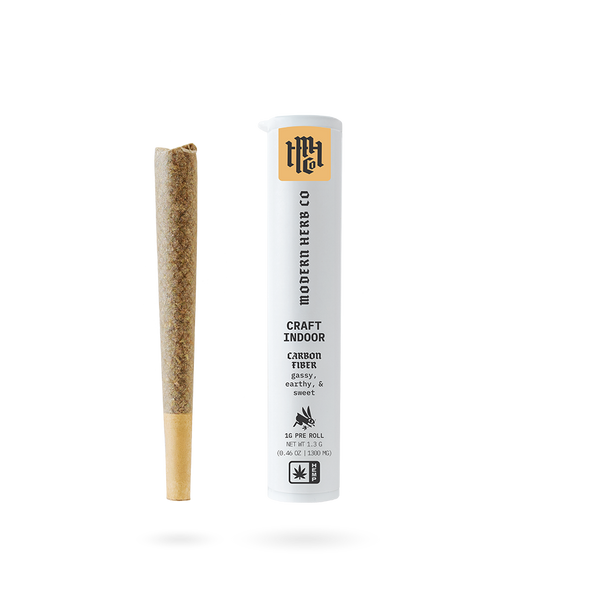 Pre Roll THCa Flower: Carbon Fiber (Hybrid), 1g