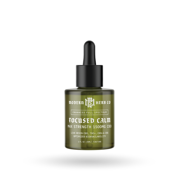 Live Resin CBD Tincture: 1500mg (Sativa)
