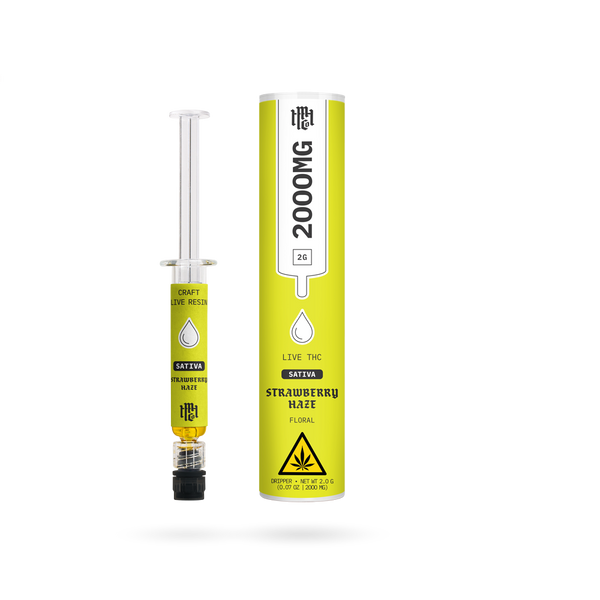 Live THC Dripper: Strawberry Haze (Sativa) 2g