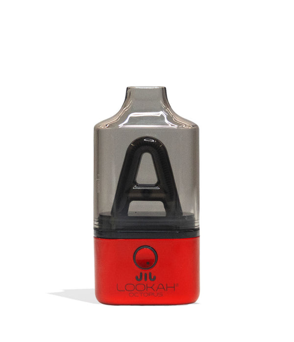 Lookah Octopus Dab Rig Vaporizer with glass water chamber and dual quartz nails for concentrates and dabbing.
