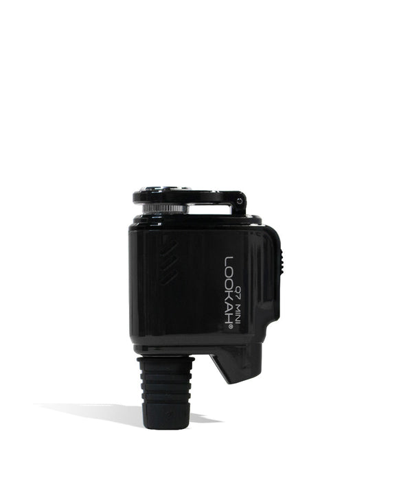 Lookah Q7 Mini ENail Banger with glass nail and quartz bucket for dabbing concentrates, compact and portable design.