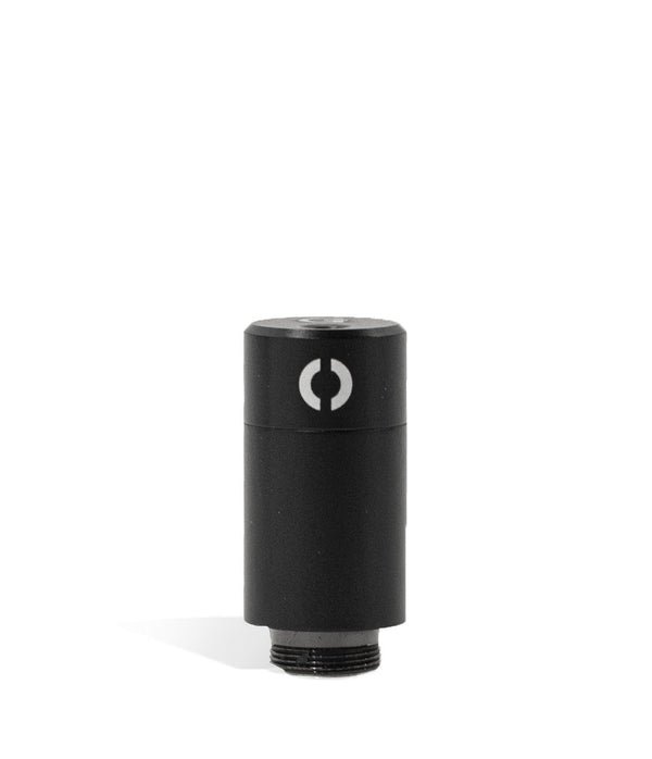G Pen Connect replacement tank for vaporizer device, clear glass with black mouthpiece and metal connection.