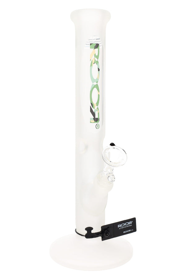 ROOR Frosted Straight Tube Bong – Ice Pinch – 5 mm – 14″ – 45 mm