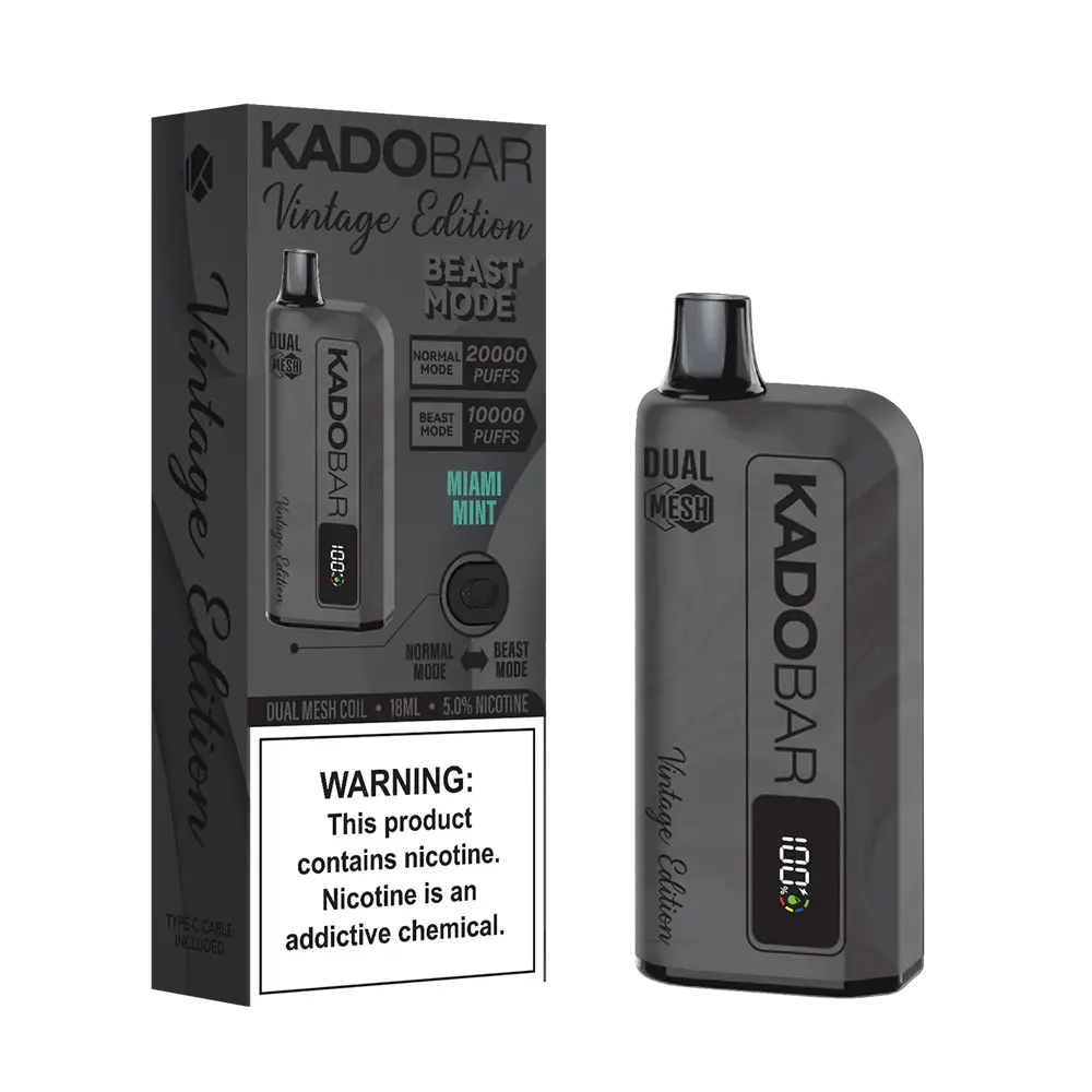 Bf Smoke N Vape Kadobar - Vintage Edition 20K Puff Disposable Vape - East  Atlanta