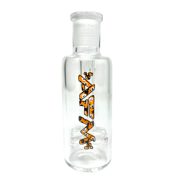 AFM Spooky Showerhead Perc 4-inch glass ash catcher for smoke and vape pipes, featuring a showerhead percolator design.