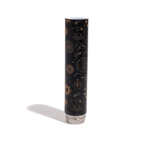 Chill - Mix & Match Series - Embossed Celestial Matte Black Bong Neckpiece