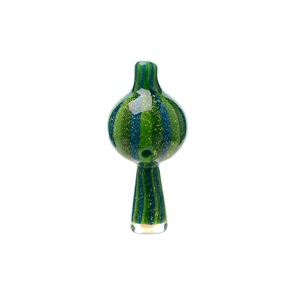 Calibear Green Dichro Cactus Carb Cap Encased W/ Opal