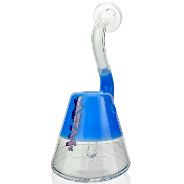 7.5" AFM Spaceship Colored Borosilicate Glass Bubbler