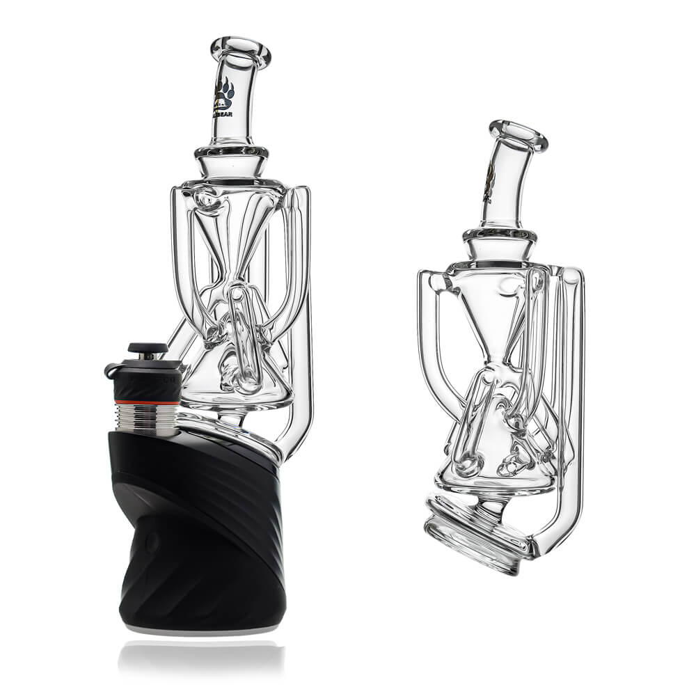 Tri-Cycler Glass Attachment for Puffco Peak OG & Pro | Calibear