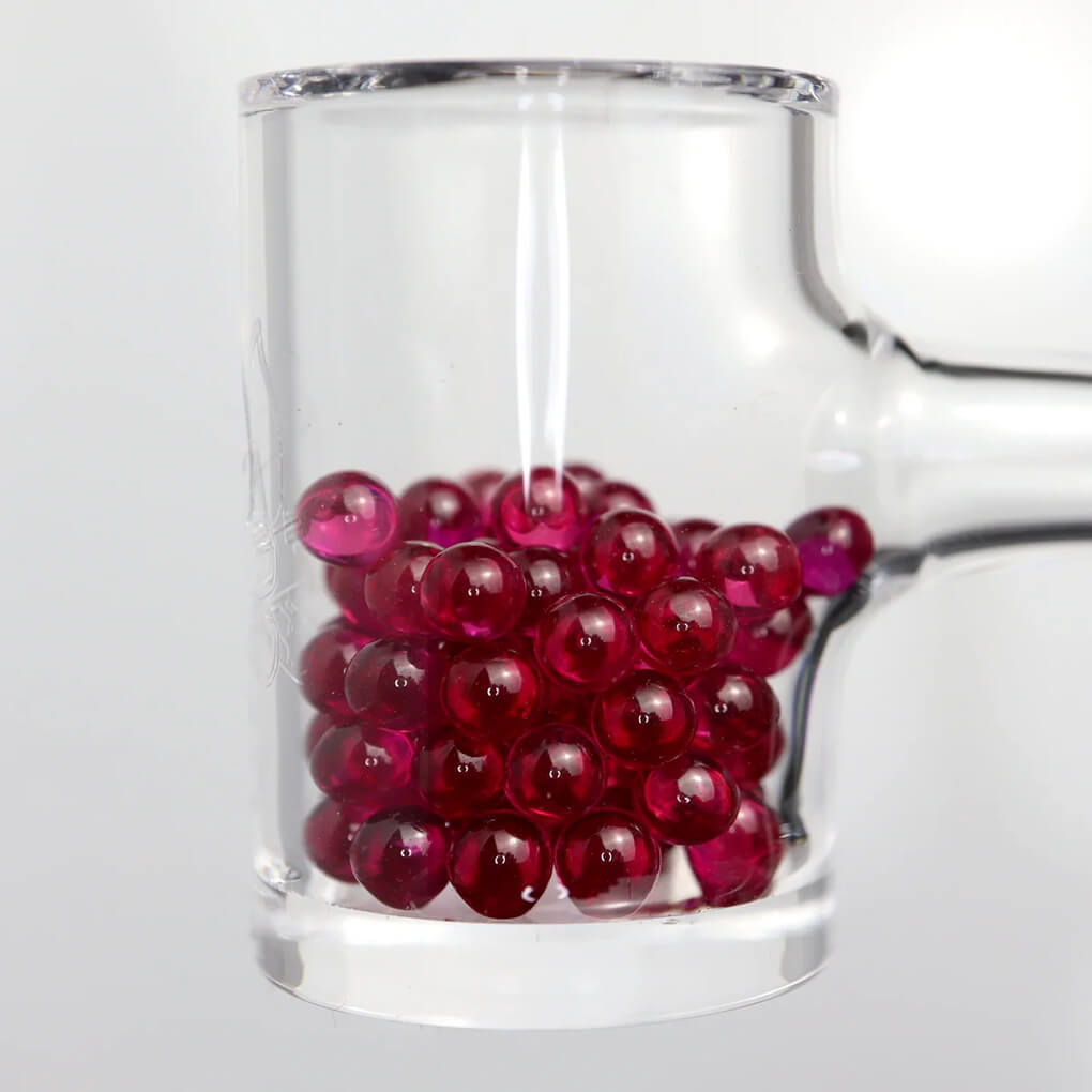 Calibear 3mm Ruby Terp Pearls – Premium Erig & Banger Beads 4 Pcs/PK