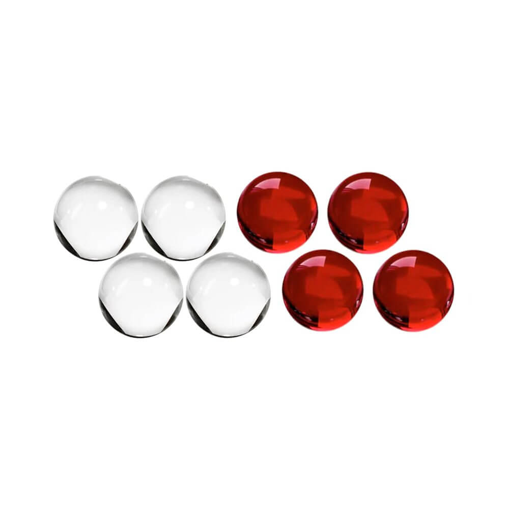 Calibear 3mm Ruby Terp Pearls – Premium Erig & Banger Beads 4 Pcs/PK