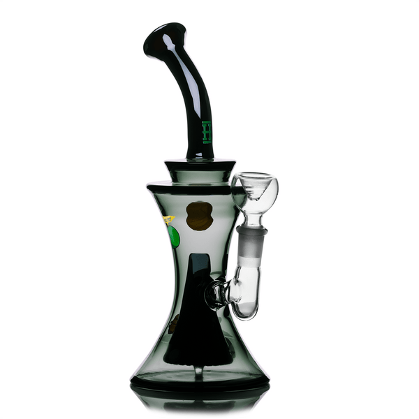 HEMPER Cosmic XL Bong with a cosmic-themed design, featuring a glass body and angled mouthpiece for smooth smoking.