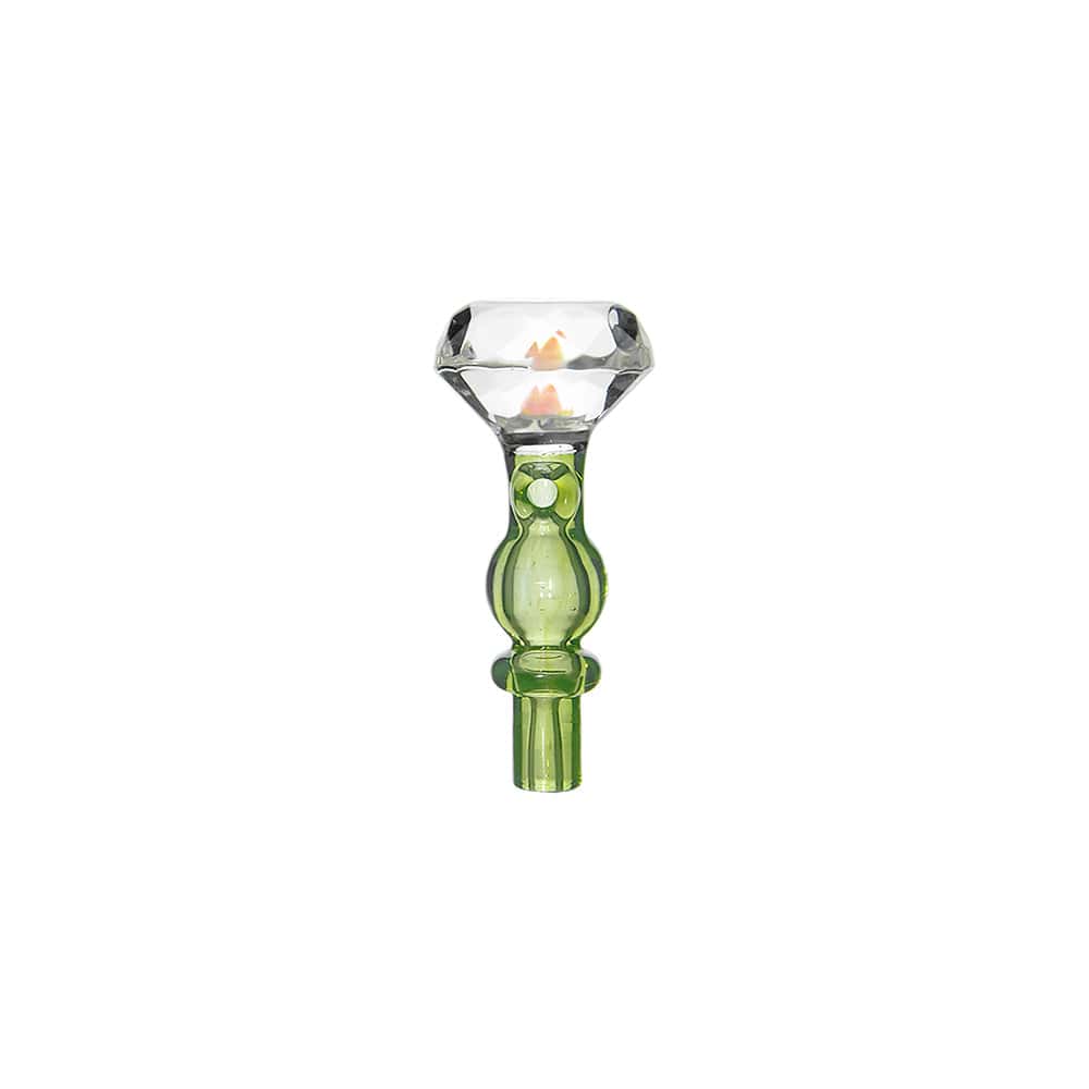 Diamond Facet Opal Joystick Carb Cap For Dr. Dabber Switch 2 | Calibear