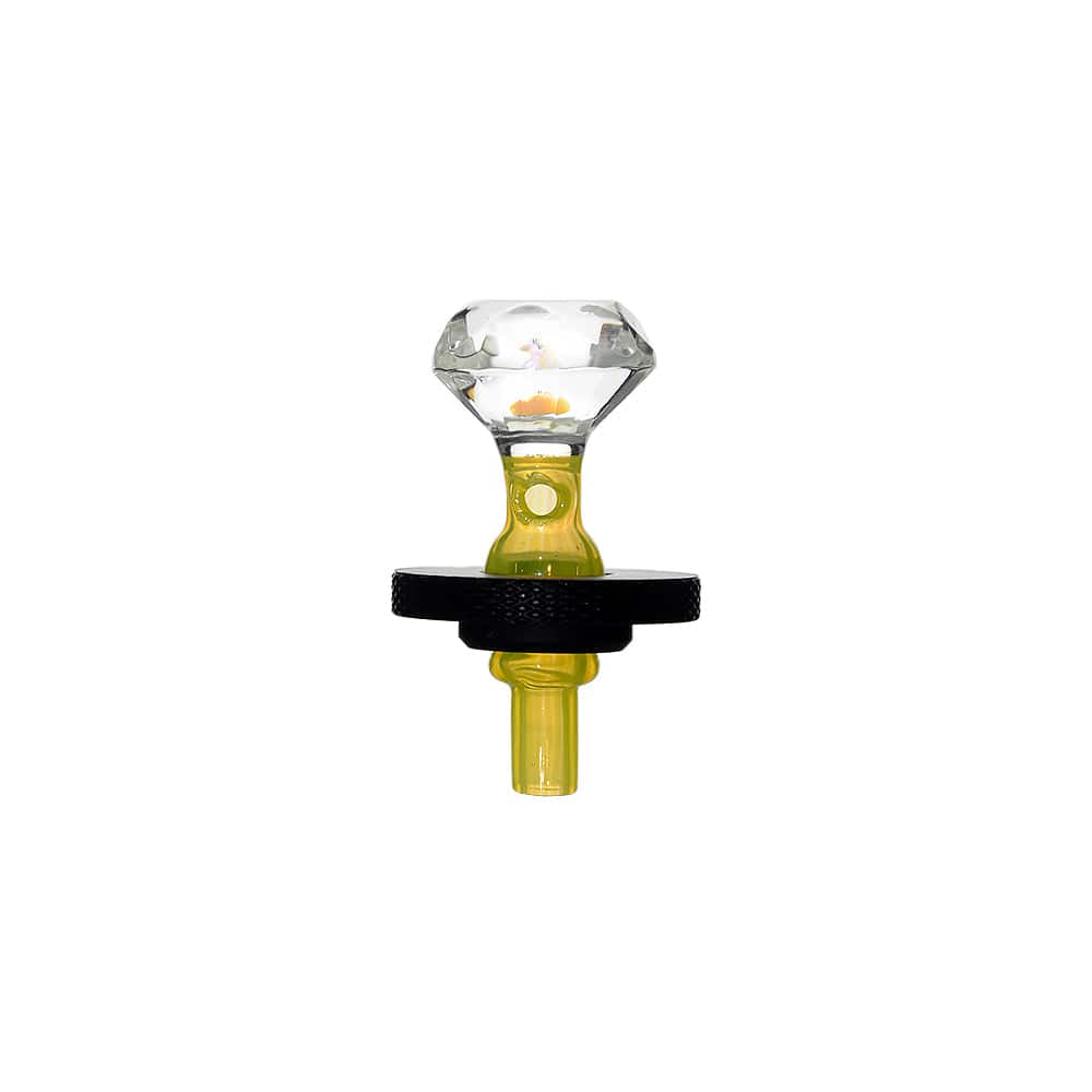 Diamond Facet Opal Joystick Carb Cap For Dr. Dabber Switch 2 | Calibear