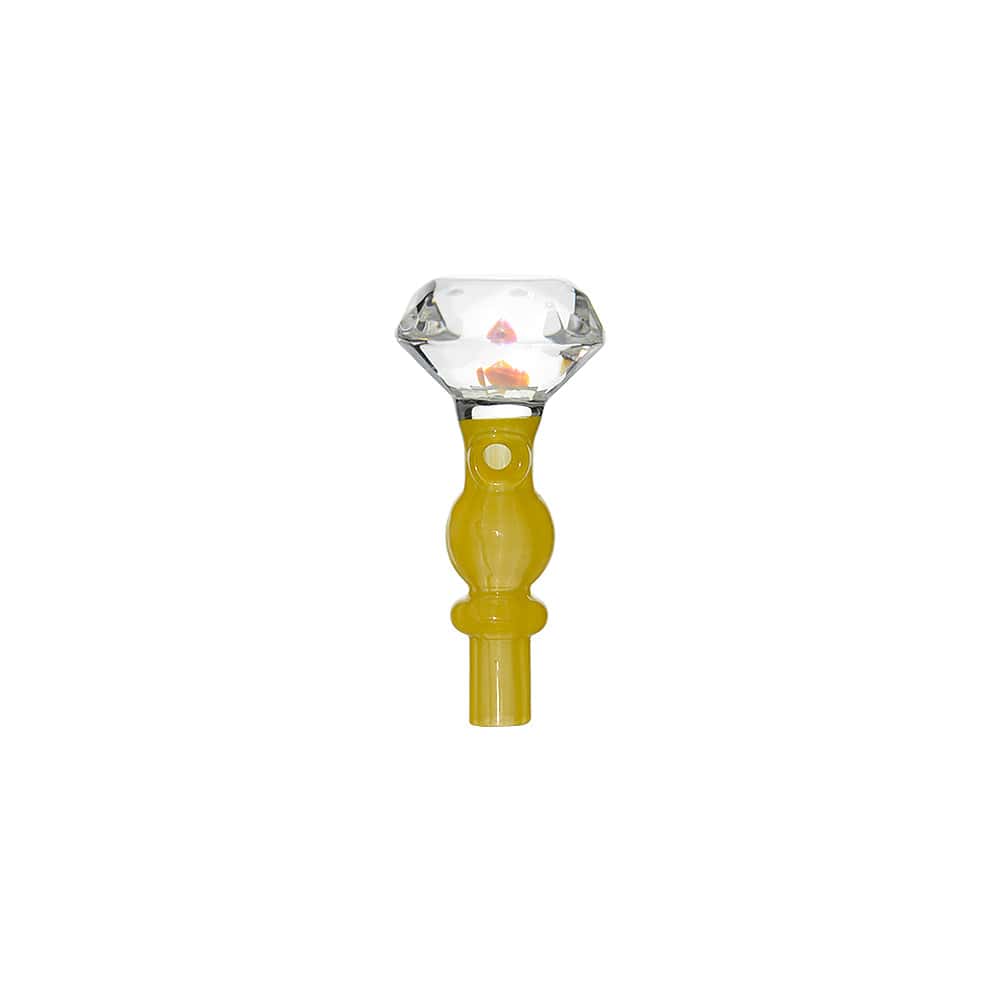 Diamond Facet Opal Joystick Carb Cap For Dr. Dabber Switch 2 | Calibear