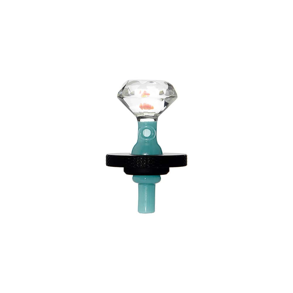Diamond Facet Opal Joystick Carb Cap For Dr. Dabber Switch 2 | Calibear
