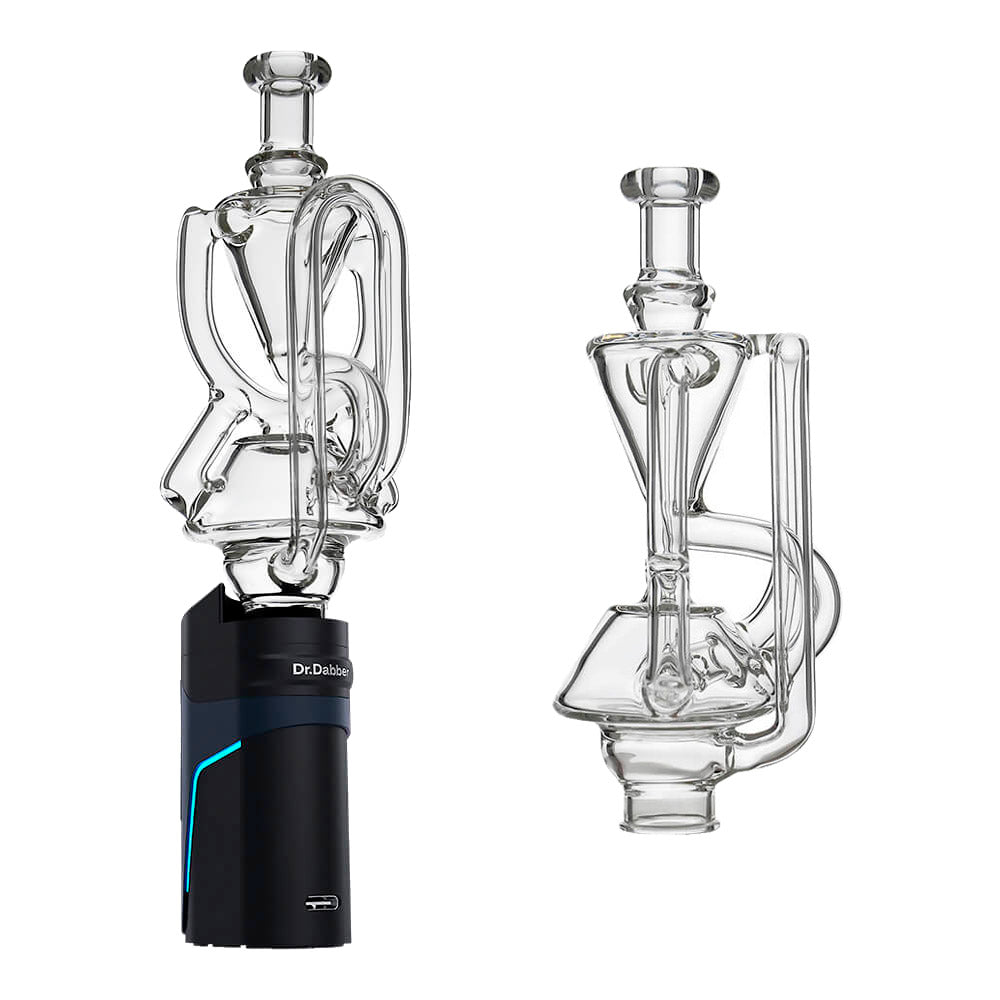 Dr. Dabber Ghost 2 Curve-Flow Recycler Glass Top | Calibear