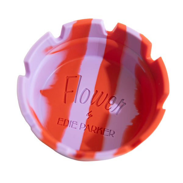 Edie Parker Diner ashtray with a colorful, vintage-inspired design featuring a glossy finish and retro diner motif.