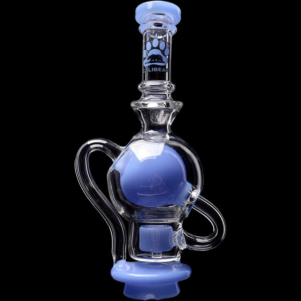 CaliBear Calibear Orb Carta Attachment for smoking accessories, showing the black orb-shaped component with metal connection parts.