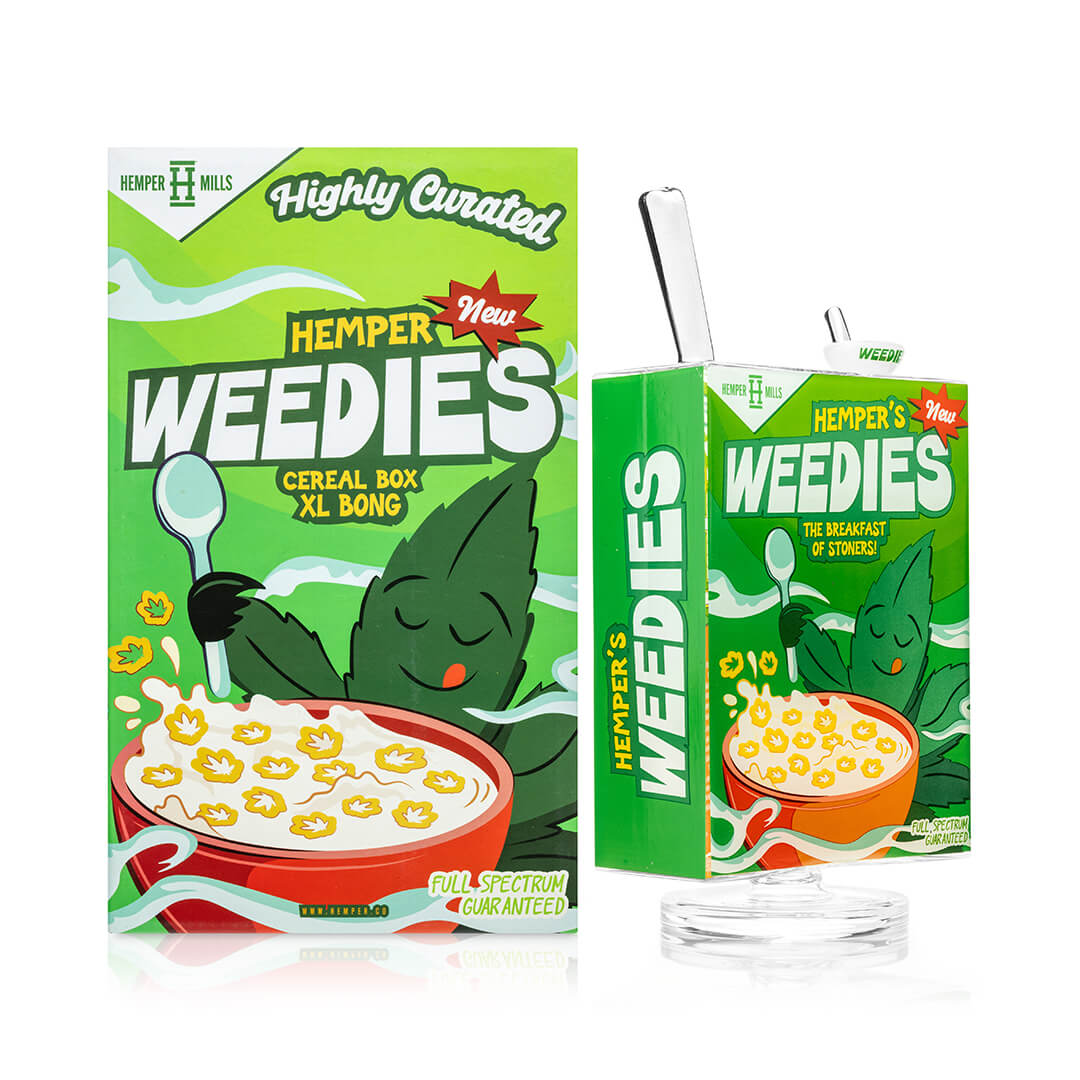 HEMPER - Weedies Cereal Box XL Bong