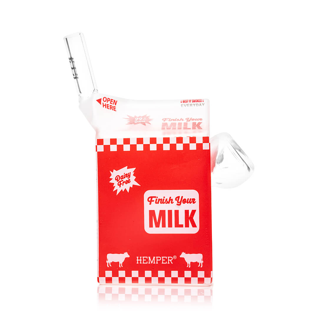 HEMPER - Weedies Milk Carton Bong