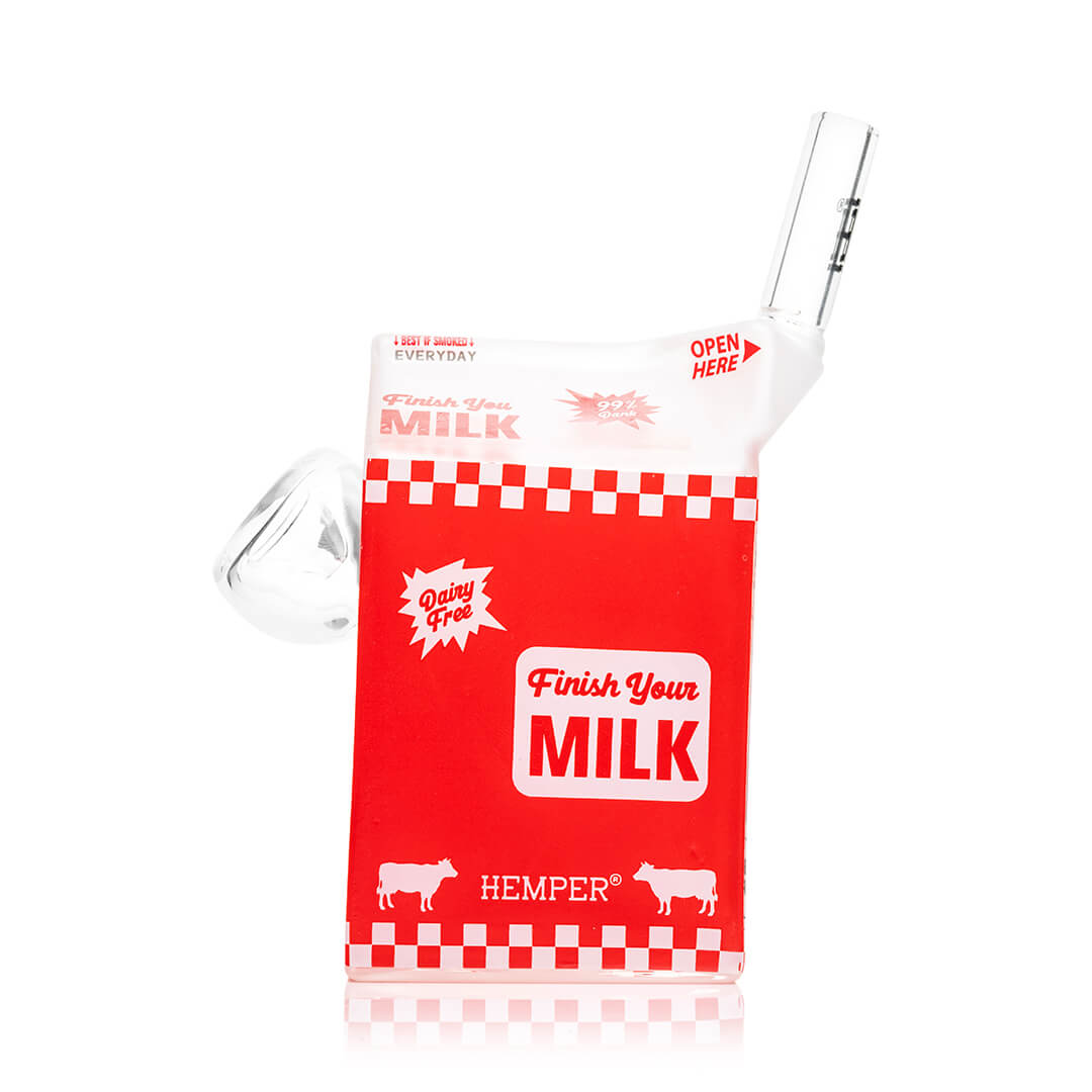HEMPER - Weedies Milk Carton Bong