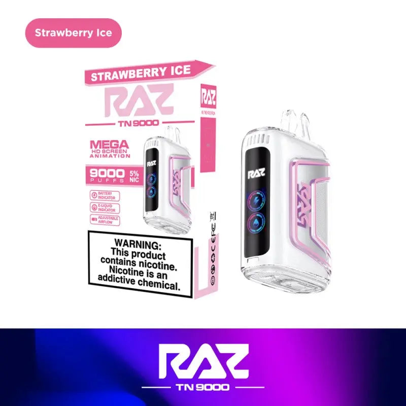 Raz TN9000 Disposable 5% - East Atlanta Village Smoke, Vape, and CBD Raz TN9000 Disposable 5% - East Atlanta Village Smoke, Vape, and CBD