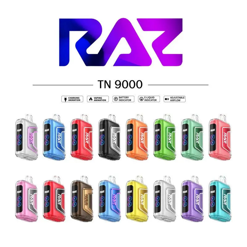 Raz TN9000 Disposable 5% - East Atlanta Village Smoke, Vape, and CBD Raz TN9000 Disposable 5% - East Atlanta Village Smoke, Vape, and CBD