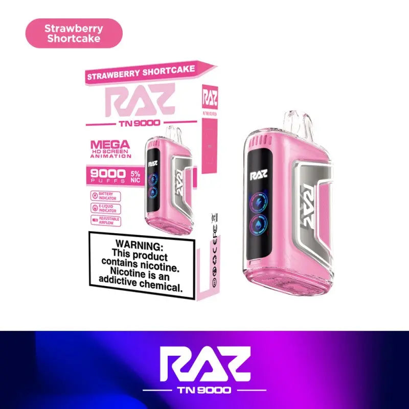 Raz Vapes 9000 Raz TN9000 Disposable 5% Raz Vapes 9000 Raz TN9000 Disposable 5%