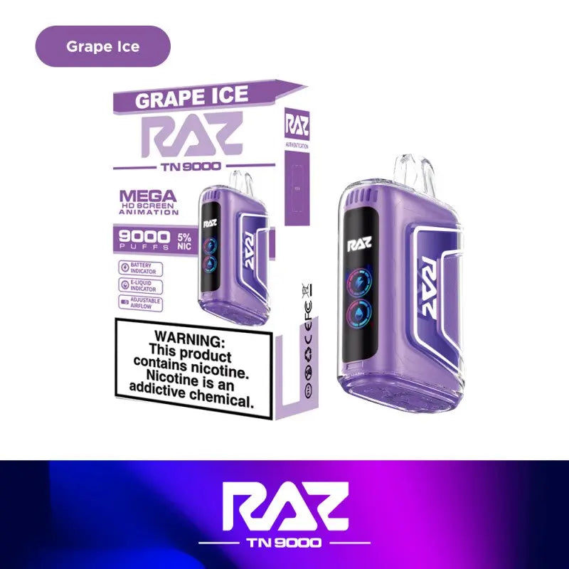 Raz TN9000 Disposable 5% - East Atlanta Village Smoke, Vape, and CBD Raz TN9000 Disposable 5% - East Atlanta Village Smoke, Vape, and CBD