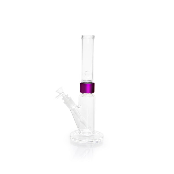 Purple Prism MINI Standard Straight Tube from the Prism Halo Fam Favorites collection, showcasing a sleek glass design.