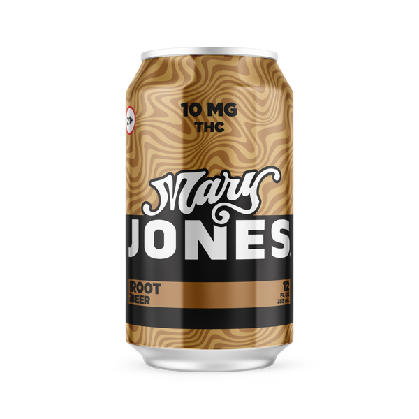 Mary Jones Root Beer THC Infused Drink