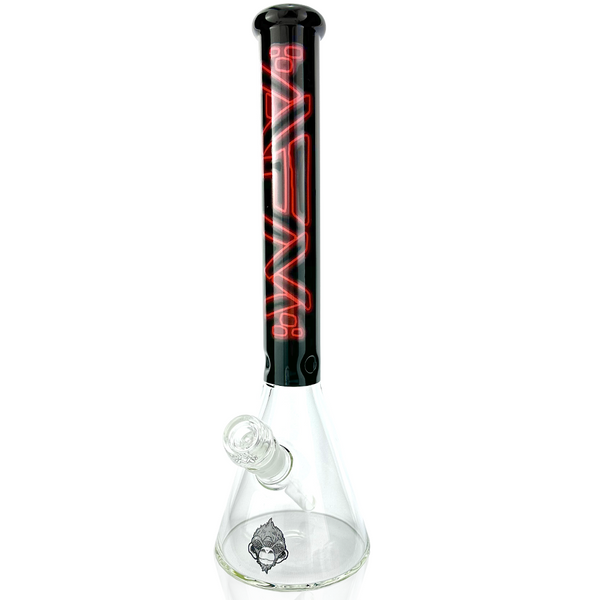 16″ AFM Neon Lights Glass Beaker Bong