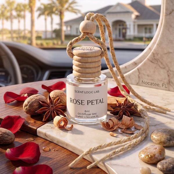 Luxury 8ml Car Diffuser in Floral Scents