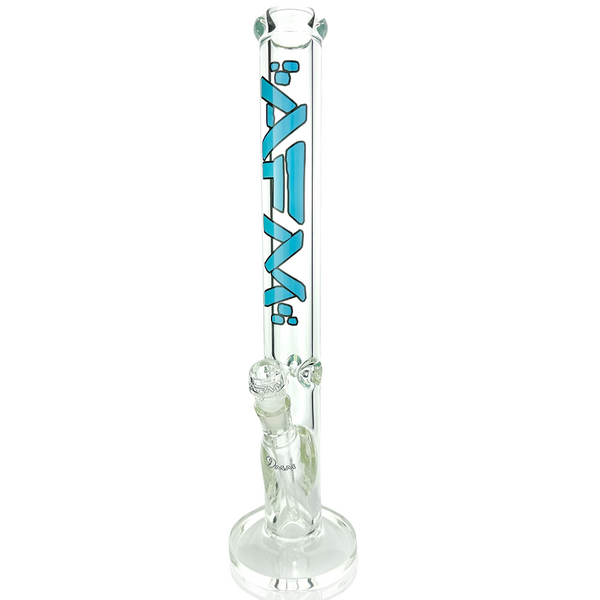 18" AFM Heavy Boi 9mm Glass Straight Tube Bong