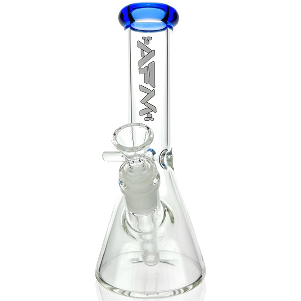 8″ AFM Colored Lip Clear Mini Beaker