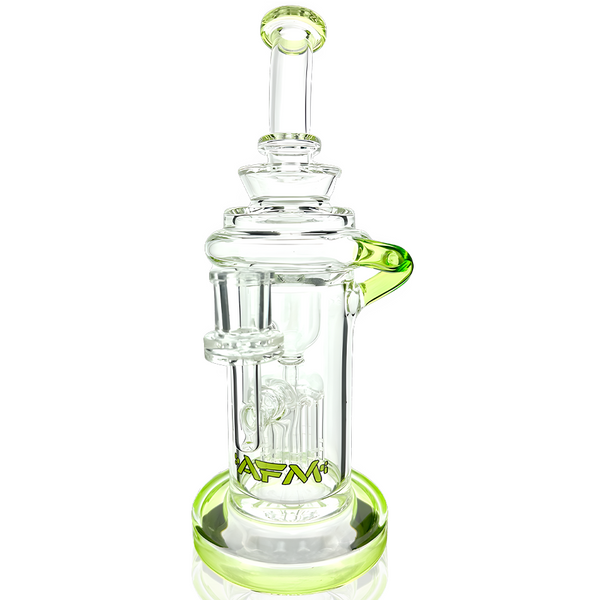 AFM 10″ Power Station Color Glass Recycler Dab Rig