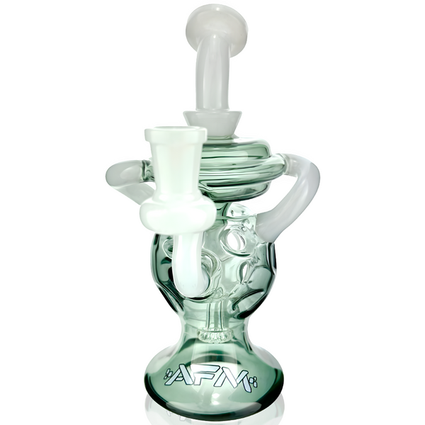AFM 7.5″ Swiss Double Color Recycler Dab Rig