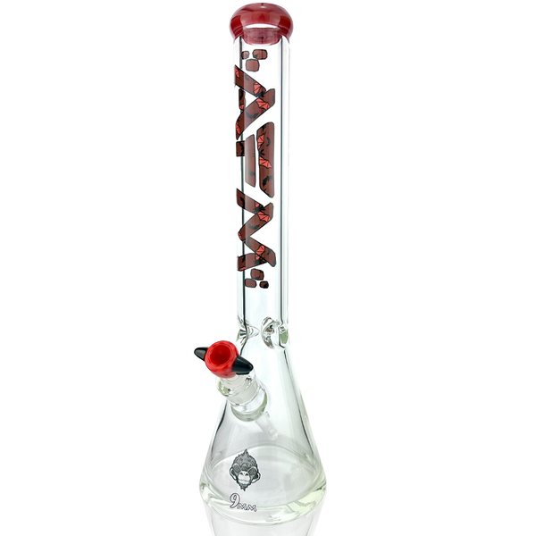 18" AFM Vampire 9mm Glass Beaker Bong Set