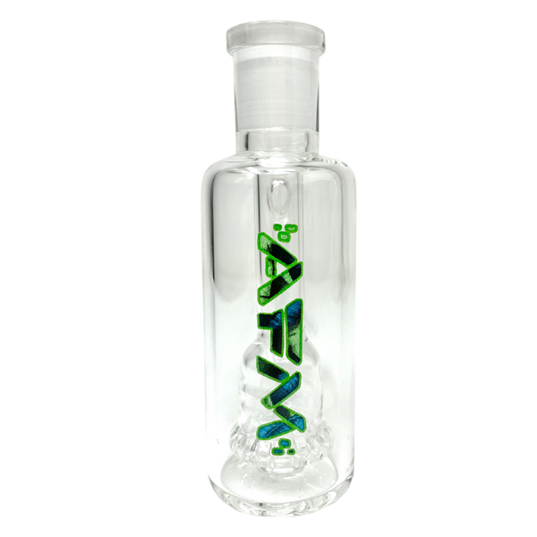 4" AFM Leaf Showerhead Perc Glass Ash Catcher