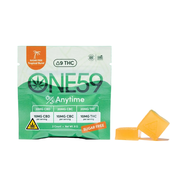 One59 Gummies- 2pk- Morning, Anytime, & Evening - East Atlanta Village Smoke, Vape, and CBD