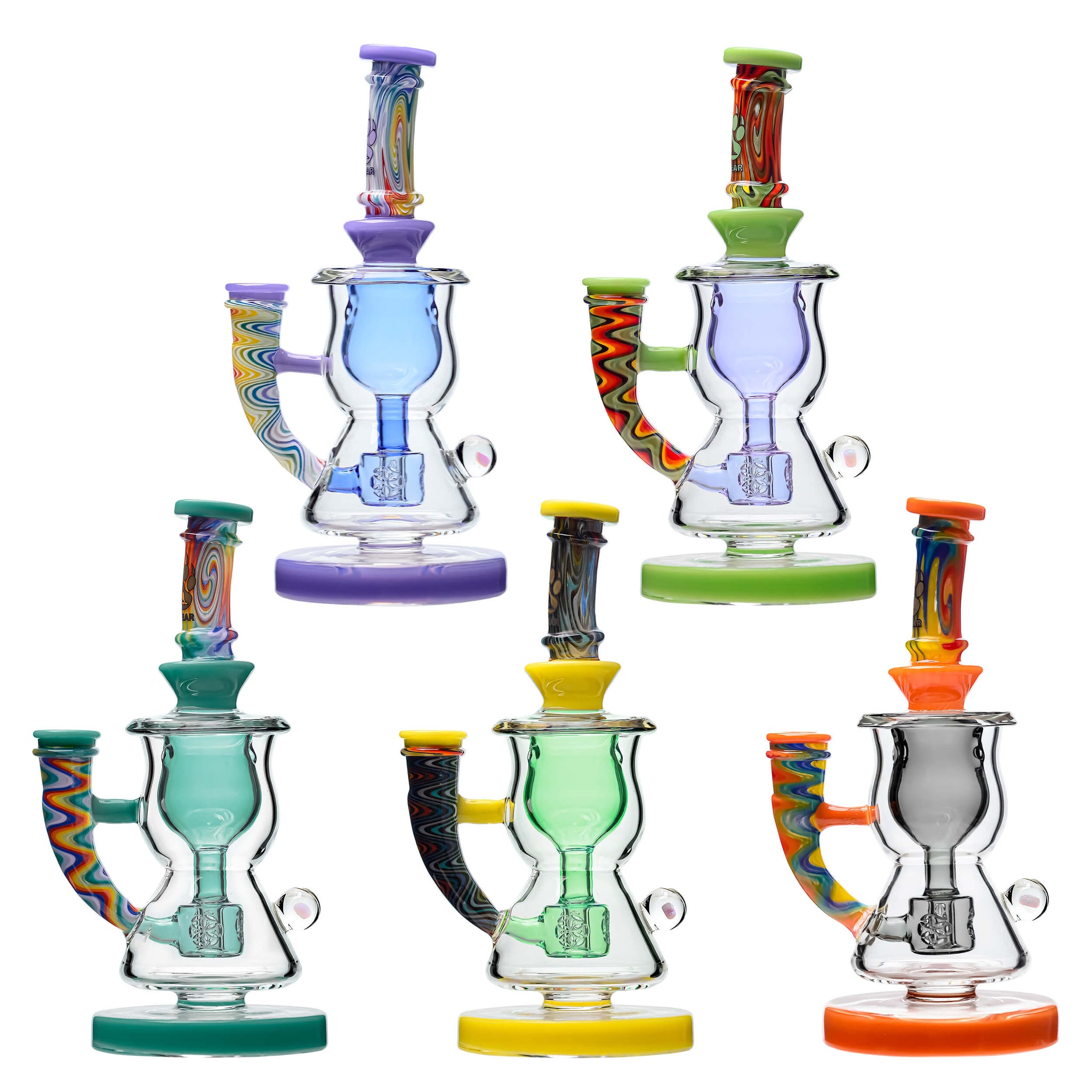 CaliBear Glass dab rig