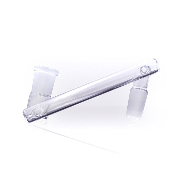 Z Glass Dropdown Adapter by The Stash Shack connecting 14mm F to 14mm M glass fittings