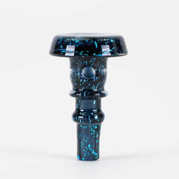 Empire Glassworks PuffCo Peak Pro 3D XL Chamber Glass Joystick Cap - Black Nebula