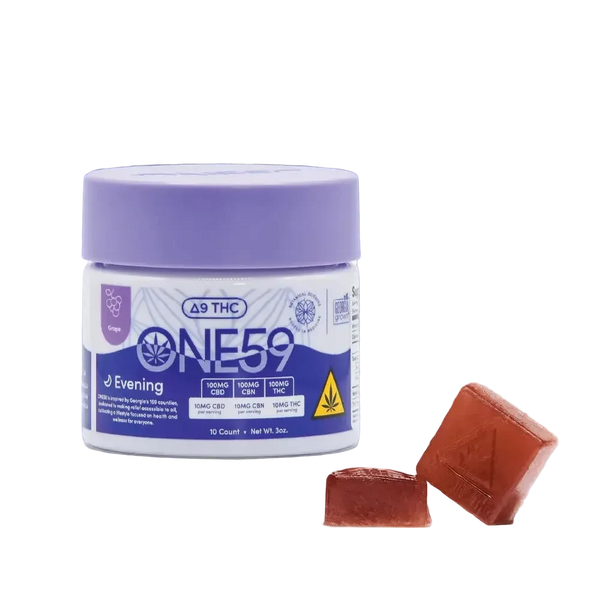 One59 Gummies- 10pk- Morning, Anytime, & Evening - East Atlanta Village Smoke, Vape, and CBD