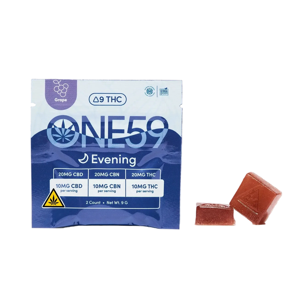 One59 Gummies- 2pk- Morning, Anytime, & Evening - East Atlanta Village Smoke, Vape, and CBD
