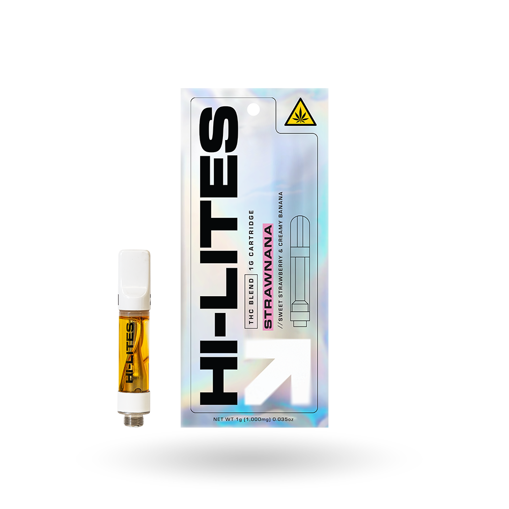 THC Blend Vape Cartridge Strawnana