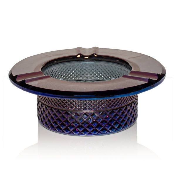 Jane West Twenties Collection ashtray in midnight color, stylish accessory with a sleek, modern design.